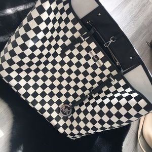 Checker Michael kors tote